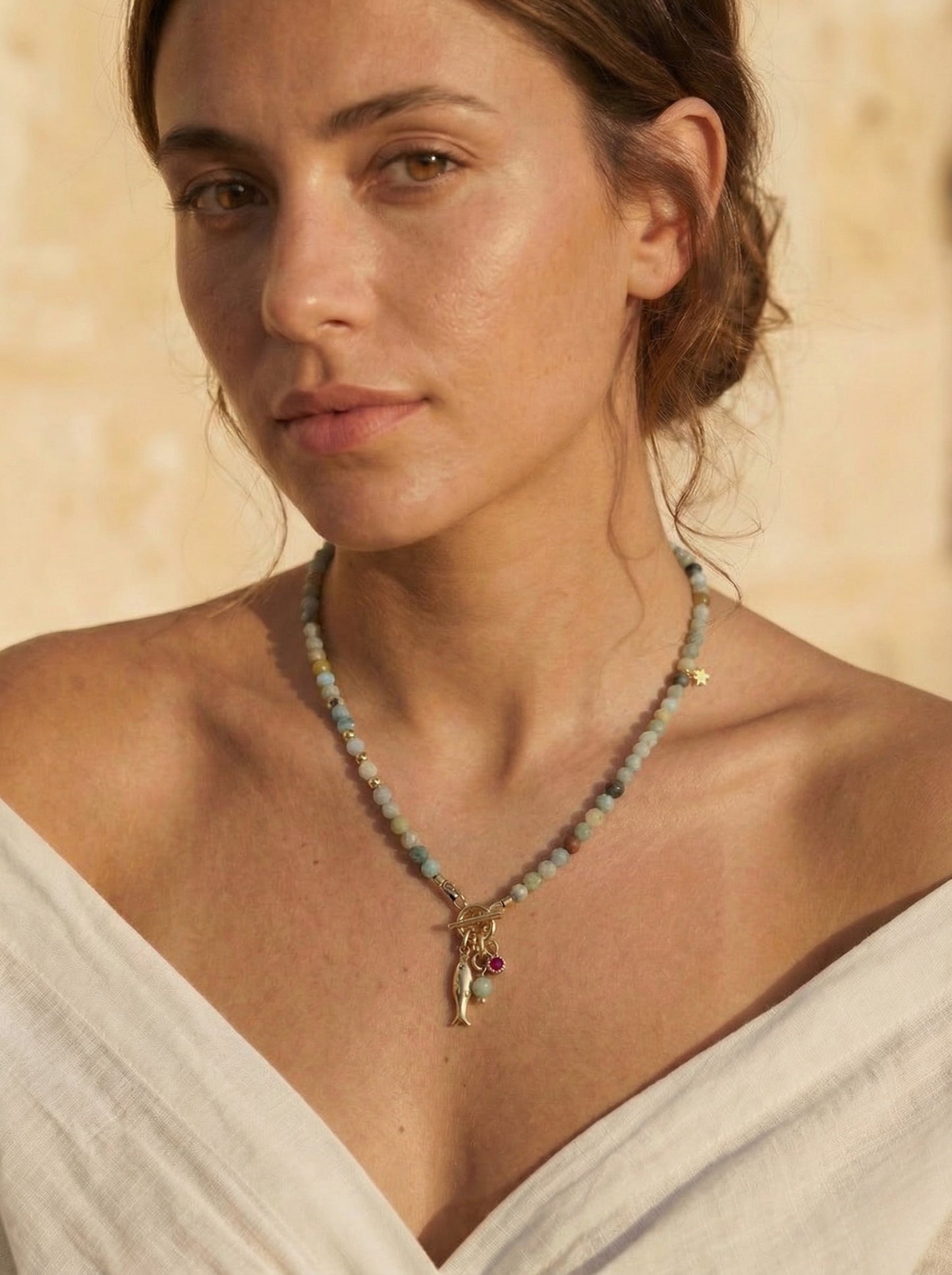 Calm – שרשרת אמזונייט