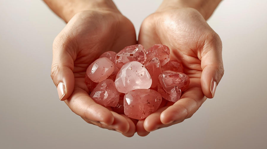 קוורץ תות (Strawberry Quartz)