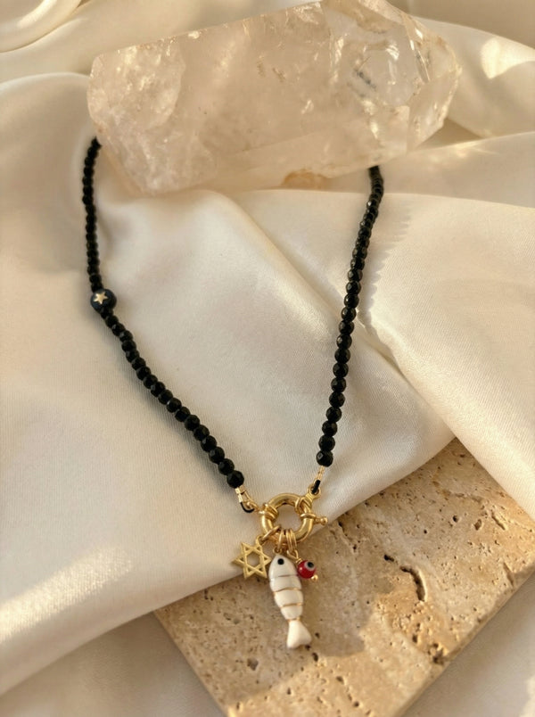 Amulet – שרשרת אוניקס שחור