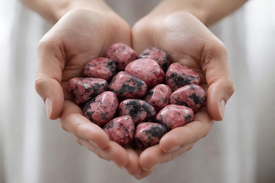 רודונייט (Rhodonite)